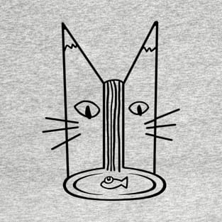 Cat Fish Mountain T-Shirt